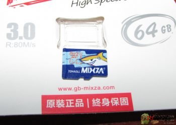 Карта памяти Mixza 64GB, картридер 3.0 и переходник для SSD с GearBest